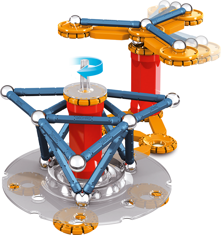 Магнитный конструктор Geomag Mechanics 86 деталей 0