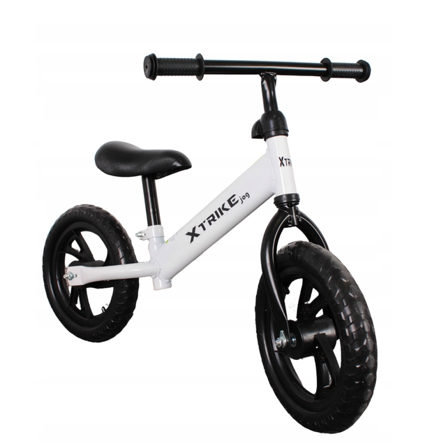Детский беговел Xtrike Jog (ig-22338) со стальной рамой, белый 0