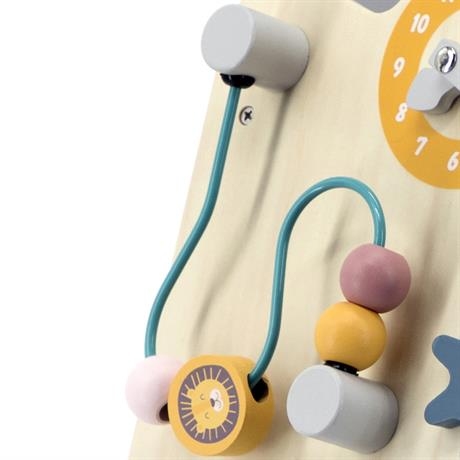 Детские ходунки-каталка Viga Toys PolarB 44028 с бизибордом  0