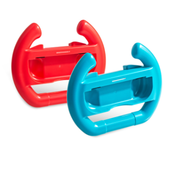 Набор из 2-х рулей для Nintendo Switch Joy - Con DOBE (красный + синий) 0
