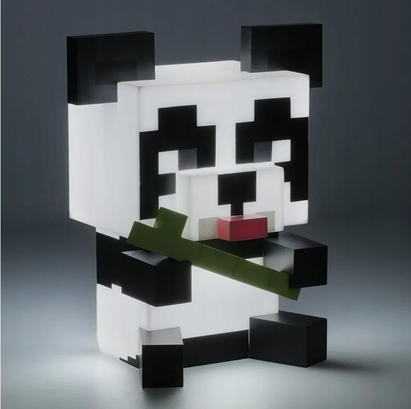 Лампа-фигурка LED Minecraft Paladone Light Icon Panda Панда 15 см 0