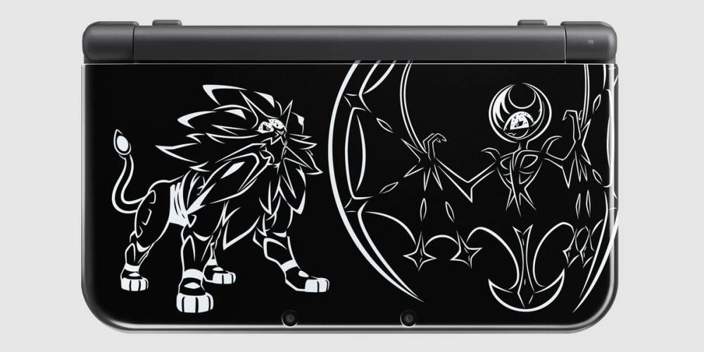 New Nintendo 3DS XL Solgaleo and Lunala Limited Edition 0