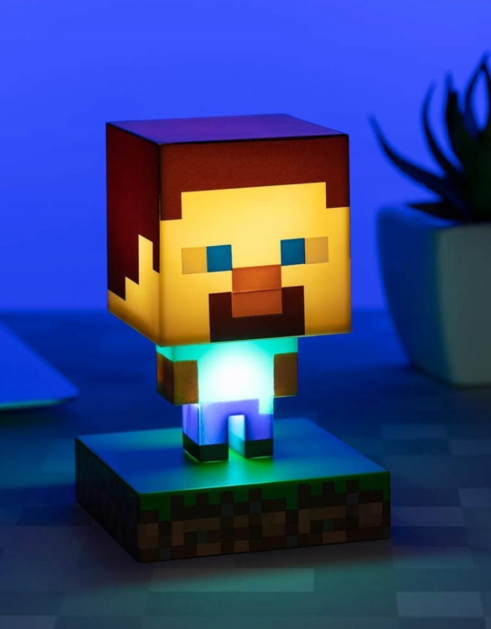 Лампа-фигурка LED Paladone Minecraft Light Icon Steve Стив (23237) 0