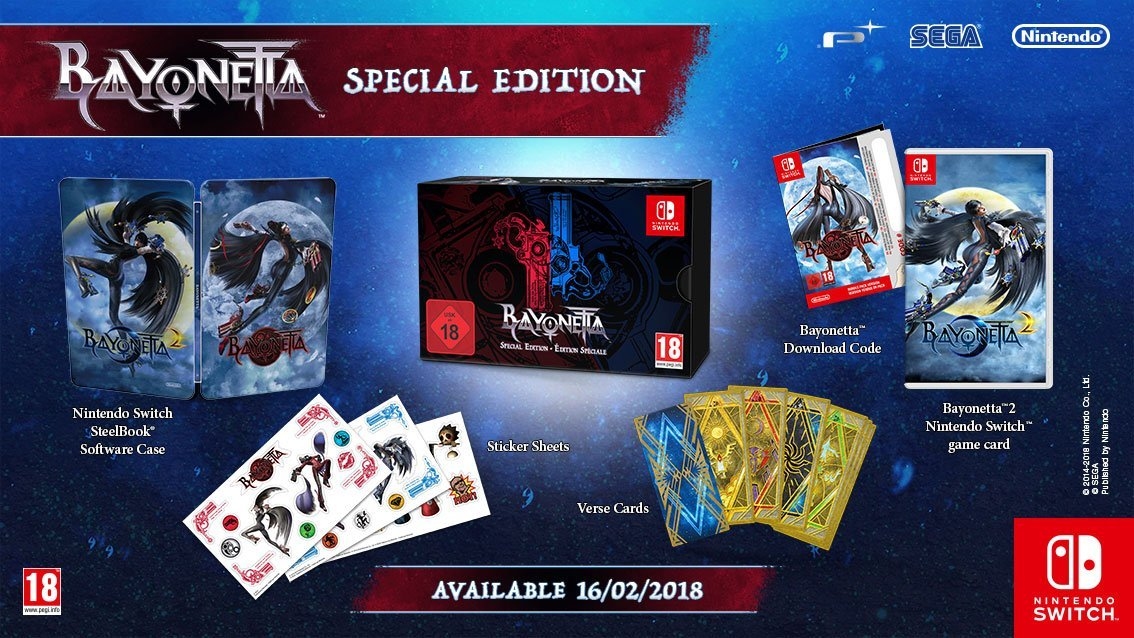 Bayonetta 2 Special Edition Nintendo Switch 0