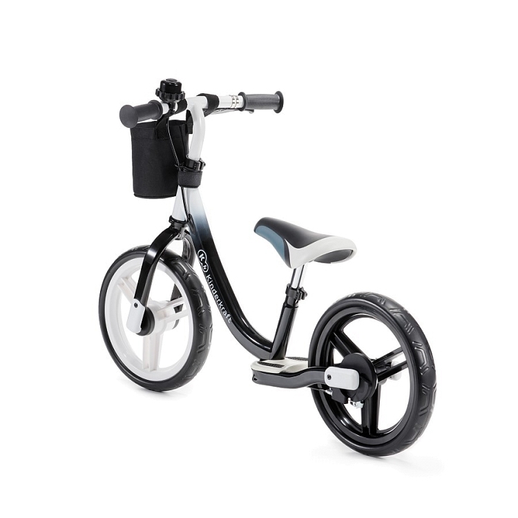 Беговел KinderKraft Space Black с ручным тормозом  0