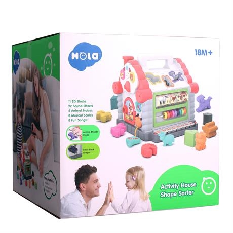Музыкальный игровой центр Hola Toys Веселый домик (739) 0