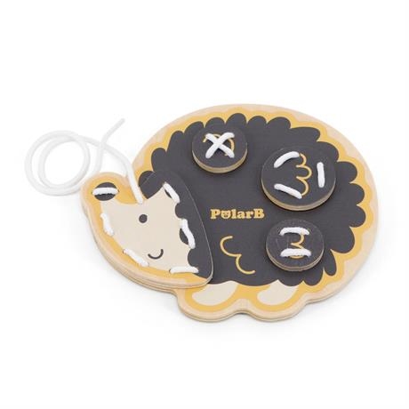 Деревянная шнуровка Viga Toys PolarB Зверята (44044) 0