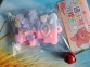  Игрушка-антистресс Сквиши Мишка с блестками  1