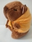 Мягкая плюшевая игрушка - брелок Капибара в худи capybara 12 см (22895) 1