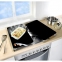 Набор кухонных панелей Wenko Universal Black, 52 х 30 см, стеклянные 0