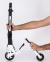Самокат Hudora Tour White (sa-20200) двойная система складывания, ремень для переноски, рюкзак, до 100 кг 4