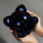 Мягкая игрушка Котик милый черный  0