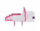 Лампа-фигурка LED Paladone Minecraft Light Axolotl Аксолотль 5 цветов 21 см 4