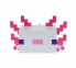 Лампа-фигурка LED Paladone Minecraft Light Axolotl Аксолотль 5 цветов 21 см 5