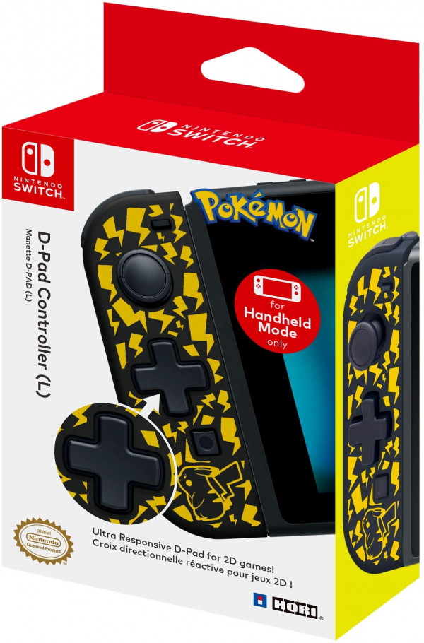 Геймпад Hori для Nintendo Switch - Pikachu (L)