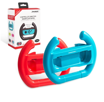 Набор из 2-х рулей для Nintendo Switch Joy - Con DOBE (красный + синий)