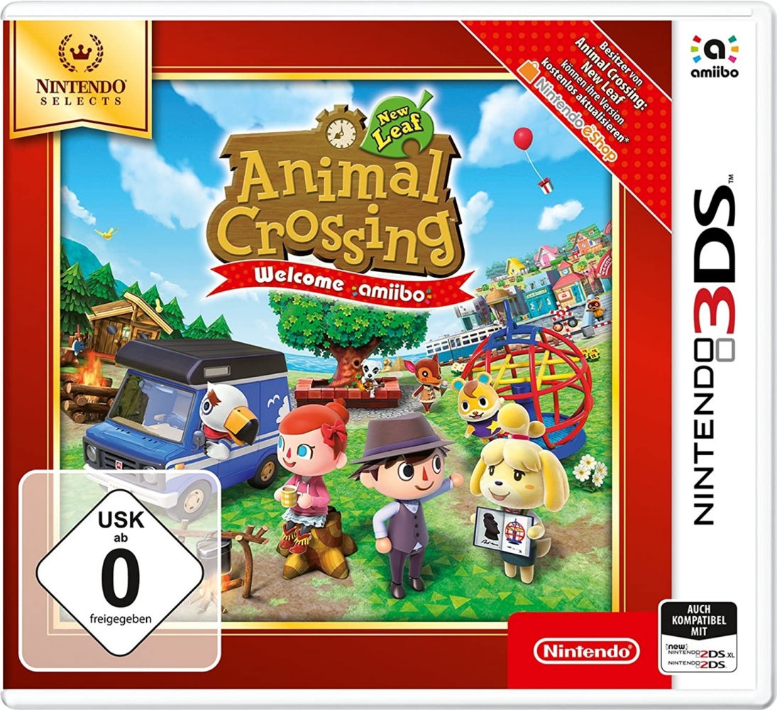Игра Nintendo Selects Animal Crossing: New Leaf - Welcome amiibo