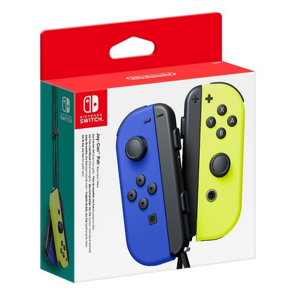 Геймпады Nintendo Switch Joy-Con Neon Blue/Yellow 
