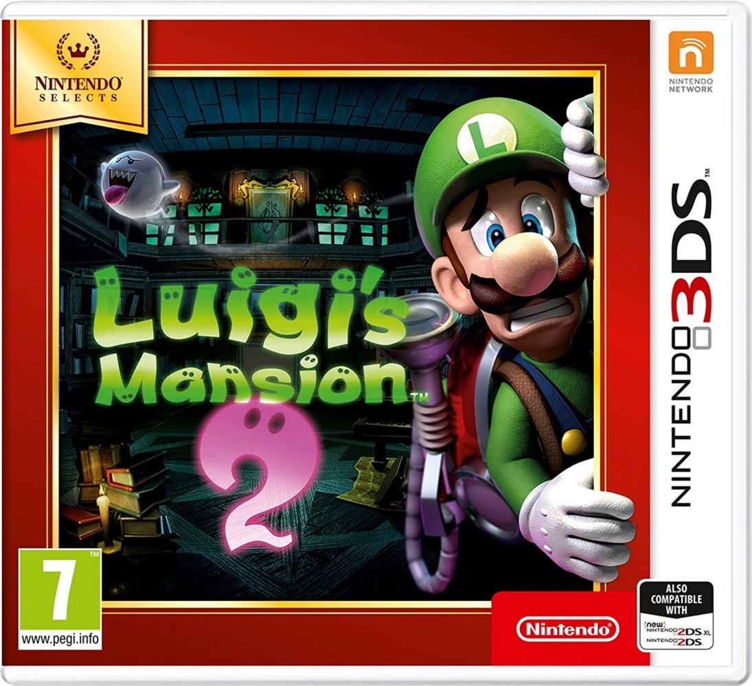 Игра Nintendo Select 3DS Luigi’s Mansion 2