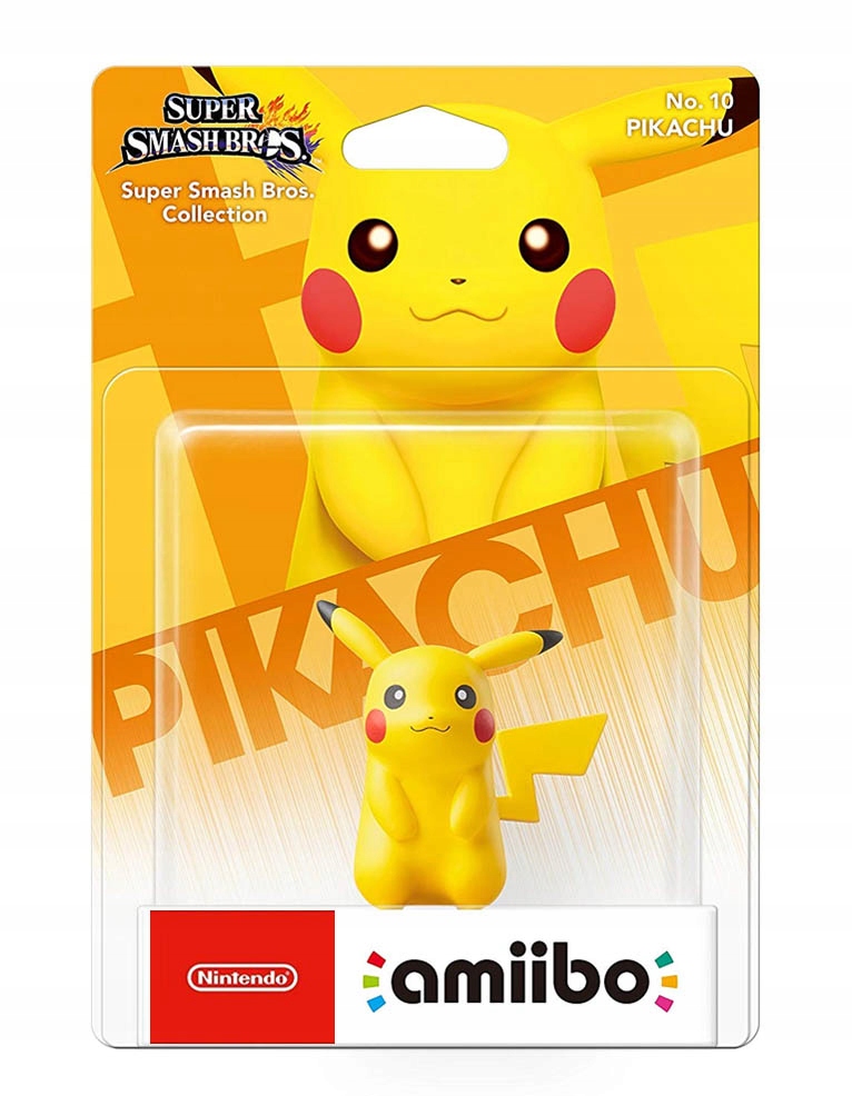 Фигурка Nintendo Amiibo Super Smash Bros. Collection PIKACHU No. 10