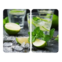 Набор кухонных панелей Wenko Mojitos 52 х 30 см, стеклянные