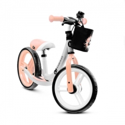 Беговел KinderKraft Space New Peach Coral с ручным тормозом