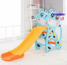 Детская горка пластиковая Toti (F - 67802) Жирафа 170 см голубой