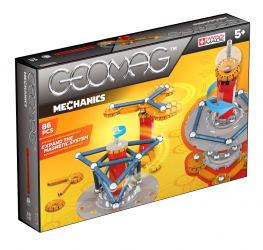 Магнитный конструктор Geomag Mechanics 86 деталей