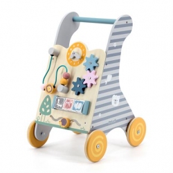 Детские ходунки-каталка Viga Toys PolarB 44028 с бизибордом 