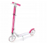 Самокат Raven Dots 200 с ручным тормозом, складной, белый