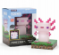 Лампа-фигурка LED Minecraft Paladone Light Icon Axolotl Аксолотль