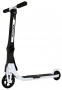 Самокат Hudora Tour White (sa-20200) двойная система складывания, ремень для переноски, рюкзак, до 100 кг