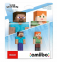 Фигурка Nintendo Amiibo Super Smash Bros Minecraft Steve Alex No.89 